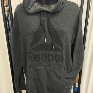 Reebok Charcoal Hoodie Sweater